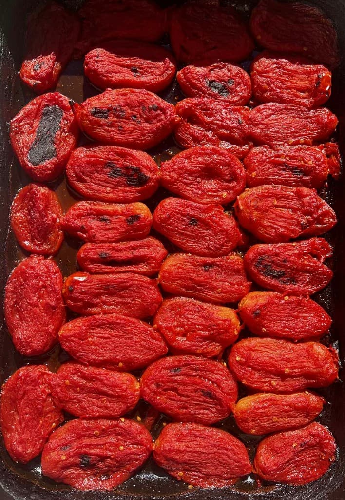 Pečenie paradajok